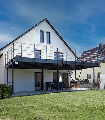 elevated deck structure